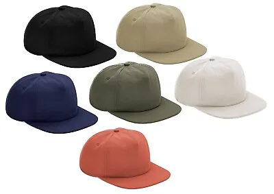 Beechfield Organic Cotton Unstructured 5 Panel Baseball Cap Hat • $28.52