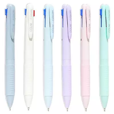 Multicolor Ballpoint Pen 0.5 4-in-1 Colored Pens Fine PointBallpoint Gift P... • $22.48