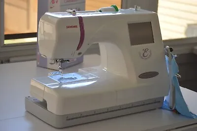 Janome Memory Craft 350E  Embroidery Machine-hoop A 5 X4.3 - Clothsetter 1000  • $690