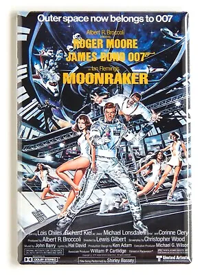 Moonraker FRIDGE MAGNET Movie Poster  Style A  James Bond • $5.99