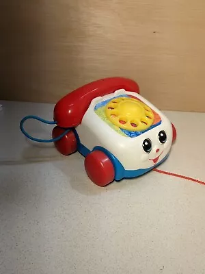 Fisher Price ChatterBox Toddler Telephone Pull-Along Kids Fun Toy Phone FREE P&P • £6