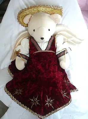 $19.99 • Buy NORTH AMERICAN BEAR Co - 1995 CHRISTMAS 20  PLUSH BEAR - ARCHANGEL GABEARIELLE 