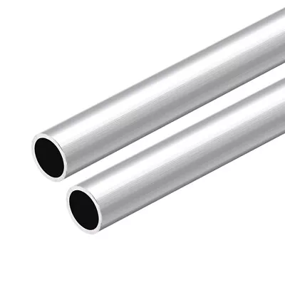 2pcs Aluminum Round Tube Seamless Aluminum Straight Tubing 300mm X 15mm X 13mm • $15.80