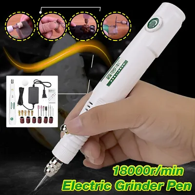 Electric Micro Engraver Pen Engraving Tool Kit Mini DIY Metal Glass Ceramic Wood • $29.60