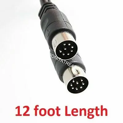 12 Foot 8 Pin Din Speaker Cable For Bang & Olifsen B&O PowerLink Mk2 Male-Male  • $14.75