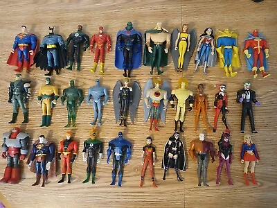 Justice League Unlimited Lot Of 30 Figures Plus Bonus Atom • $61