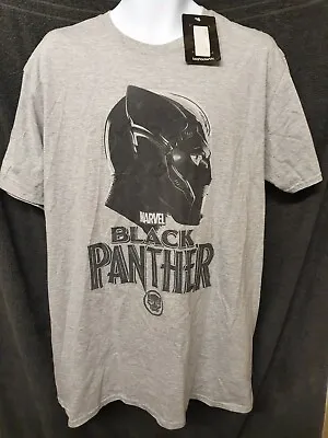 Marvel Black Panther T Shirt Grey Excellent Condition Size Xl • £12.95