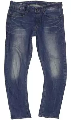 G-Star Type C 2D Men Blue Tapered Relaxed Stretch Jeans W34 L32 (96096) • $35.75