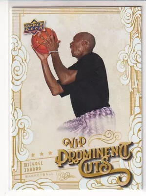 2023 Ud National Michael Jordan Vip Prominent Cuts Card #vip-4 • $0.73