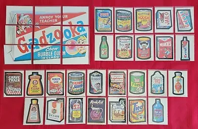 1973 Vintage Wacky Packages 1st Series White Back Singles  @@ Pick One @@ • $8.95