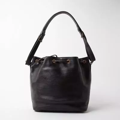 Louis Vuitton Epi Petit Noe Shoulder Drawstring Bag M40752 Black Leather Women's • $430