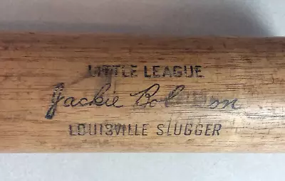 Vintage Jackie Robinson Louisville Slugger 125ll Little League Baseball Bat 30  • $29.99