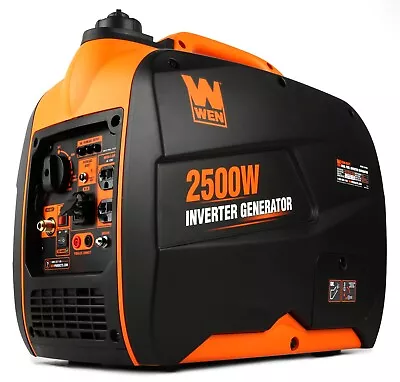 Super Quiet 2500-Watt Portable Dual Fuel Inverter Generator With Fuel Shut-Off • $544.58