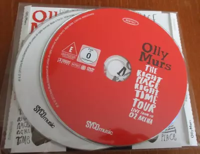 Olly Murs - Right Place Right Time (2013) 2 Disc CD/DVD Live From O2 Arena * • £4