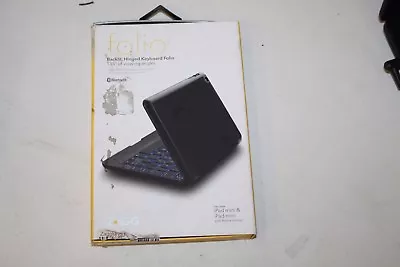 $33.97 • Buy Zagg Folio Case, Backlit Bluetooth Keyboard For Apple IPad Mini & IPad Retina