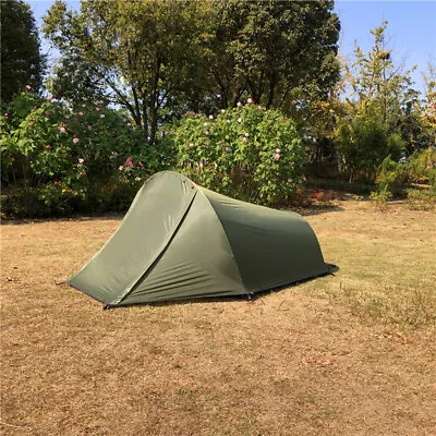 Lightweight 2-Person Backpacking Tent Ultralight Waterproof Camping Tent PU2000 • $120.99