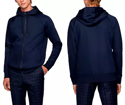 HUGO BOSS T Silk Tailored Stevenson 11 Hoodie Sweatshirt Sweat Jacket L • $250.52