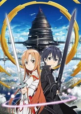 019 Sword Art Online Japanese Anime POSTER ART PRINT A4 A3 BUY 2 GET 3RD FREE • £6.99