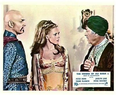 $24.66 • Buy The Sword Of Ali Baba Original Lobby Card Frank McGrath Jocelyn Lane Fran DeKova