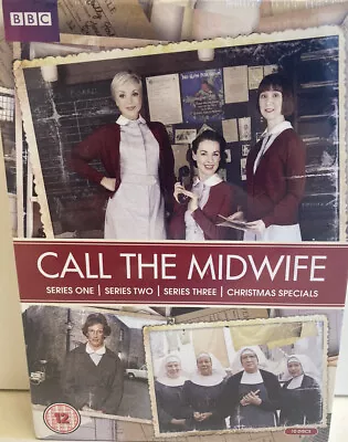 Call The Midwife Series 1-3 Box Set New & Sealed DVD • £2.50