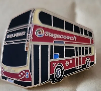 London Transport / Stagecoach Selkent Enamel Bus Badge • £4.99