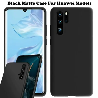 £2.78 • Buy Case For Huawei P40 P30 Pro Lite Nova 5T Shockproof Silicone TPU Soft Mate Cover
