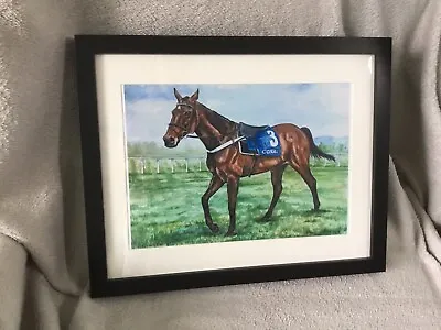 Framed Race Horse Print 15x12” • £14.99