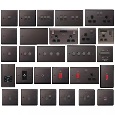 £8.57 • Buy BG Nexus Metal Black Nickel Switches And Sockets Full Range Free P&P