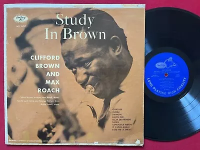 Clifford Brown & Max Roach~study In Brown Lp Mono Dg Jazz Emarcy Mg36037 • $60