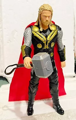 Marvel Legends THOR Action Figure Toy 12” Hasbro W/ Hammer TALKING SOUNDS WORKS • $25