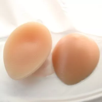 2x Silicone Breast Forms Mastectomy Prosthesis Waterdrop Bra Inserts Fake Boobs • $41.99