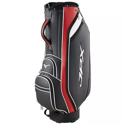 Mizuno JPX 009 Caddie Bag 2024 Men's Golf 9.5  5Way PU 6.4lb Stand Black/Red • $439