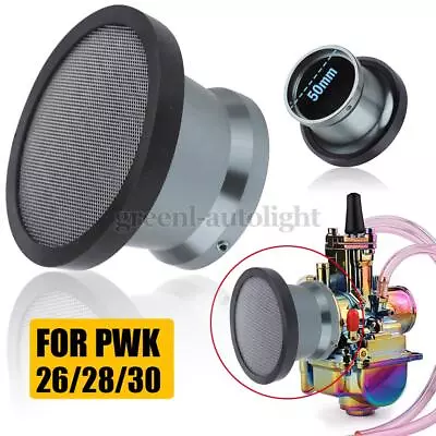 1PC Motorcycle Air Filter Cup 50mm For PWK 26/28/30 Carburetor Dirt Pit Bike ATV • $12.98