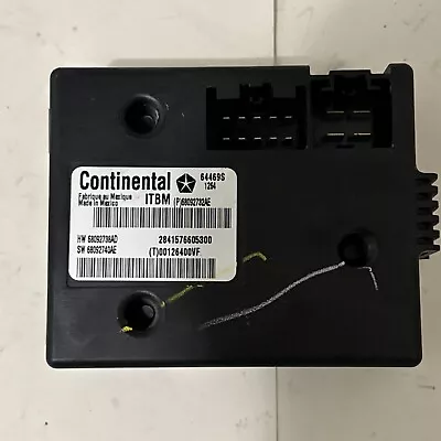 2014 Dodge Ram Towing Control Trailer Brake Control Module 68092732ae • $88.31