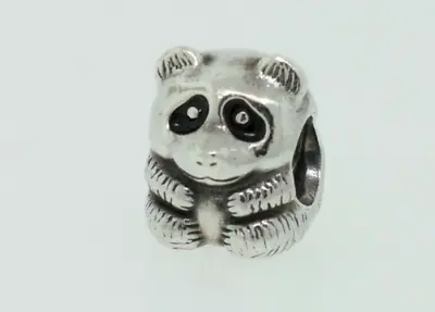 Pandora Sterling Silver Panda Black Enamel Bead Charm 790490EN16 • £23.71