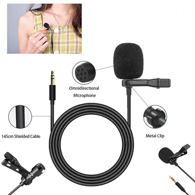 3.5mm Car Stereo External Microphone For Bluetooth Enabled Stereo GPS DVD Radio • $6.99