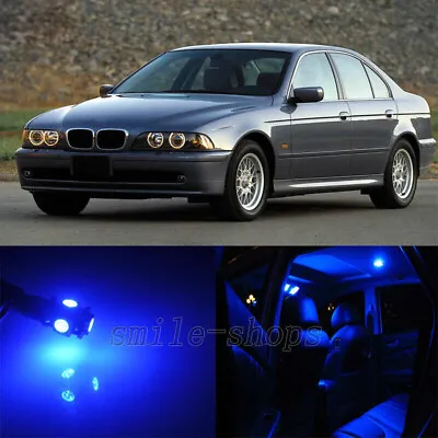 12pcs Blue LED Interior Light Kit For BMW 5 Series E39 M5 Error Free 1997-2003 • $12.99