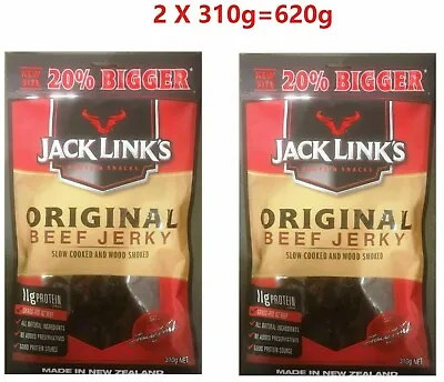 Jack Link's Original Beef Jerky 620g Made In New Zealand -The Jumbo Pack • $46.50