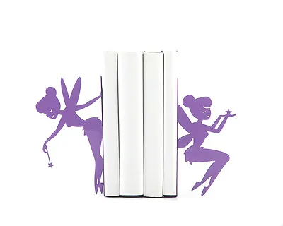 Atelier Article - Gift Steel Bookends - Fairies (Purple) • £66.50