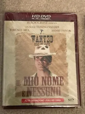 MY NAME IS NOBODY HD DVD HTF ITALIAN IMPORT NEW SEALED - NO English • $100
