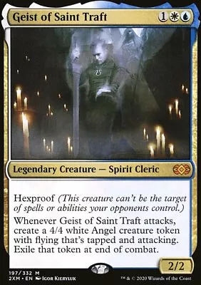 Magic The Gathering MTG Geist Of Saint Traft (197) Double Masters   NM • $1.45