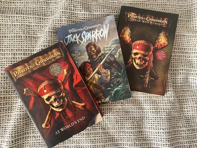$18 • Buy Lot Of 3 Disney Pirates Of The Caribbean Jack Sparrow Books