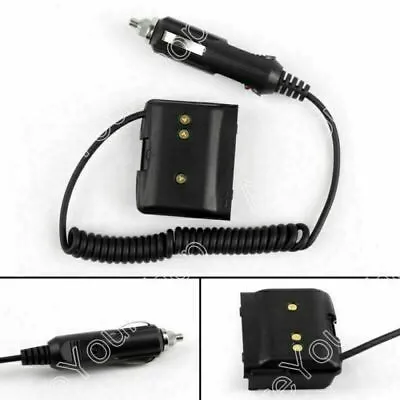 1x Car Charger Battery Eliminator Adapter For Yaesu VX-7R VX-6R VX-5R Radio PE • £11.98