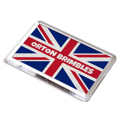 FRIDGE MAGNET - Orton Brimbles - Union Jack Flag • £3.99