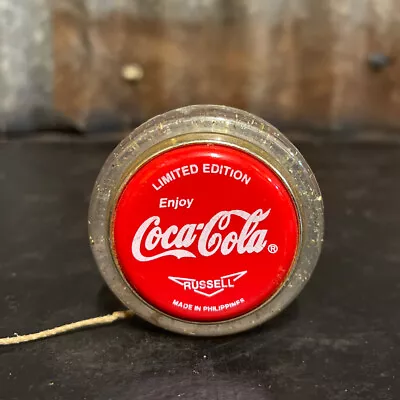 Vintage Russell Coca Cola Limited Edition Gold Glitter Yo Yo • $47.60