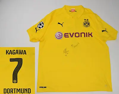 Borussia Dortmund Jersey Shirt  Kagawa  Size XXL   Signed Cup • $69