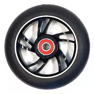 BulletProof Scooter Wheel - Alloy Metal Core - 100mm - ABEC 9 Bearings - BLACK • $19.40