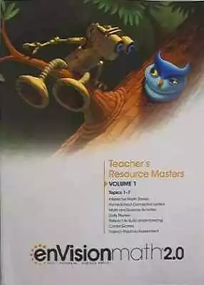 EnVision Math 2.0: Teacher's Resource - Paperback By Unknown Author - Very Good • $7.58