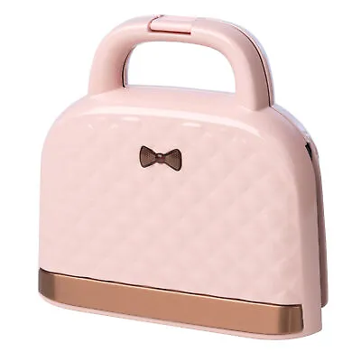 £22.99 • Buy Salter Handbag Non-Stick Sandwich Maker, Carry Handle, 750 W, Pink EK3677PNK