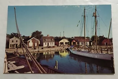 Mystic Seaport Mystic Connecticut. Postcard (B2) • $4.63